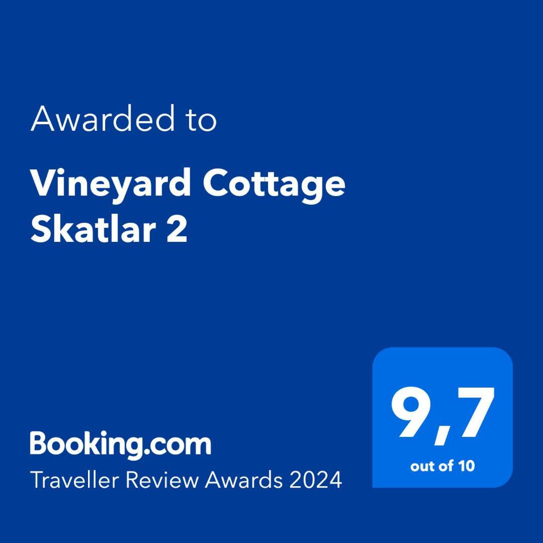 Vineyard Cottage Skatlar 2 Srednje Grcevje Eksteriør billede